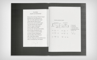 Spread with photocopied and scanned texts and books