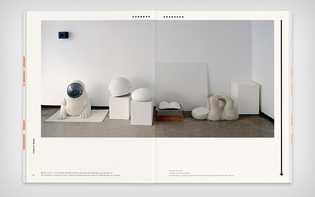 Spread from the catalogue section