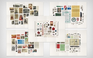 … and five posters with the five drawers’ contents