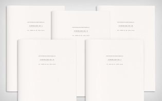 All five text booklets’ covers