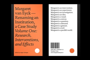 Hagen Verleger: “Margaret van Eyck, a Case Study (Volume One)” • Peradam Press, 2018
