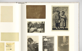 Detail of a spread dedicated to “recurring persons”
