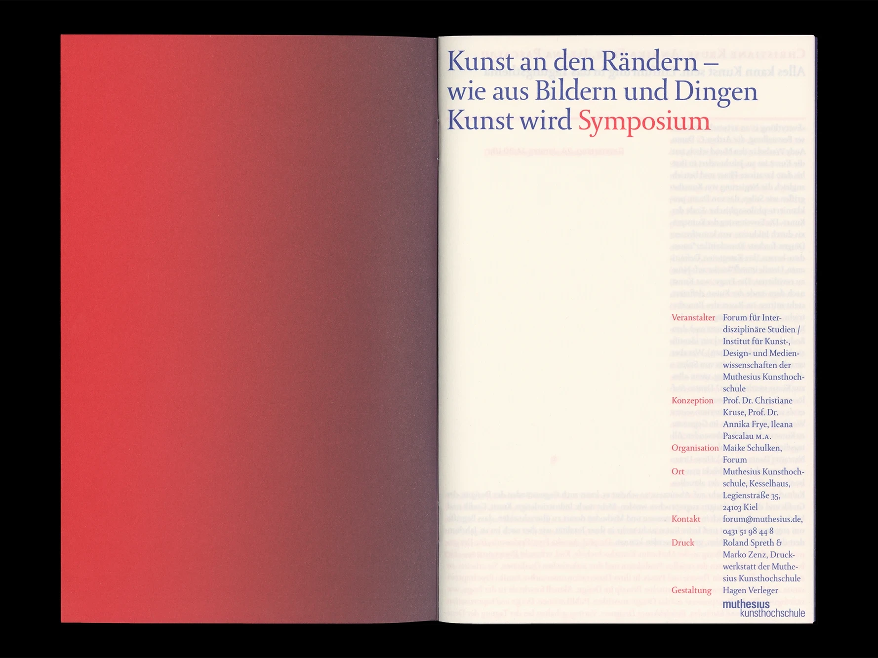  © Hagen Verleger | Book Design, Typography, Research