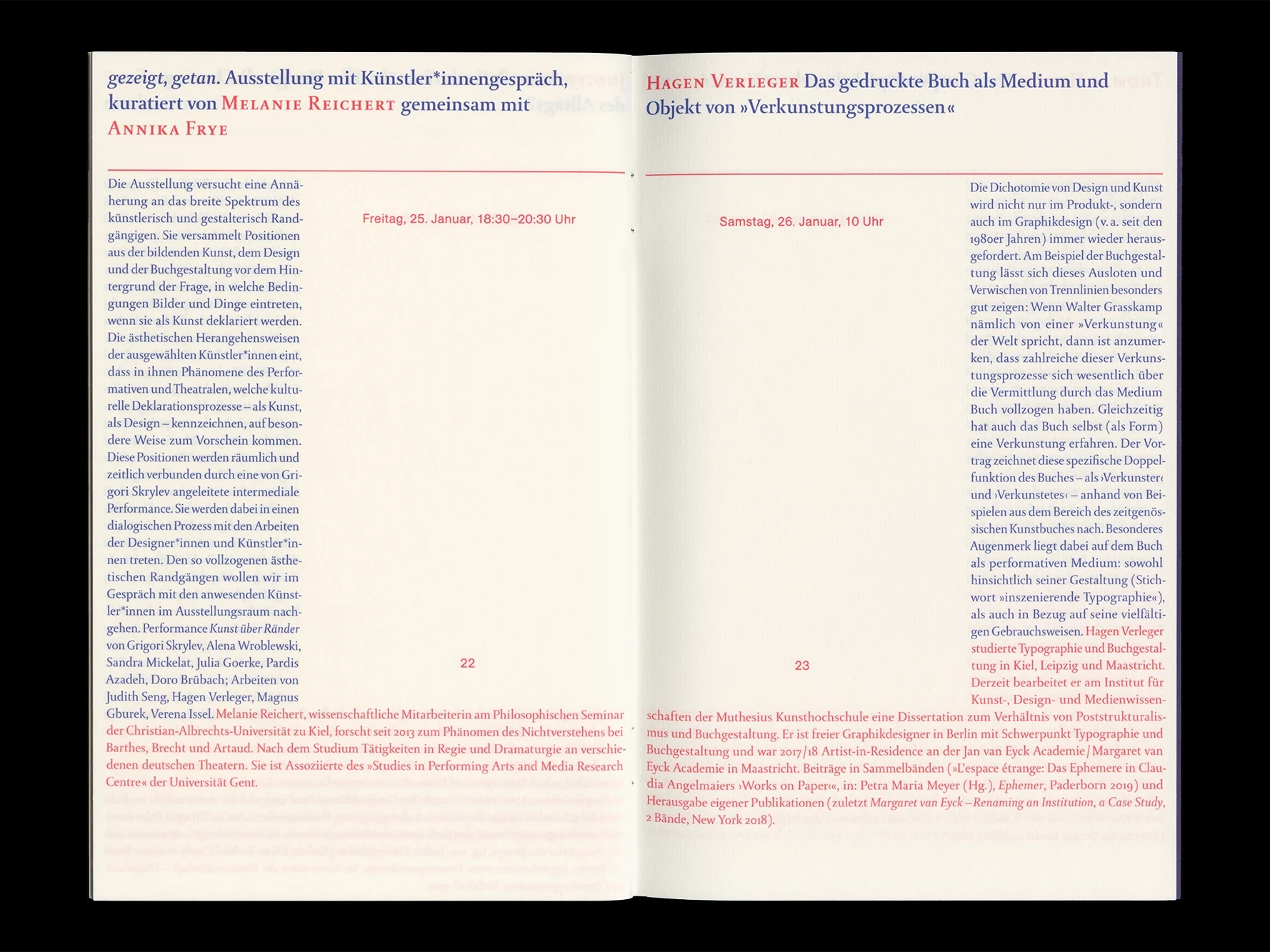  © Hagen Verleger | Book Design, Typography, Research