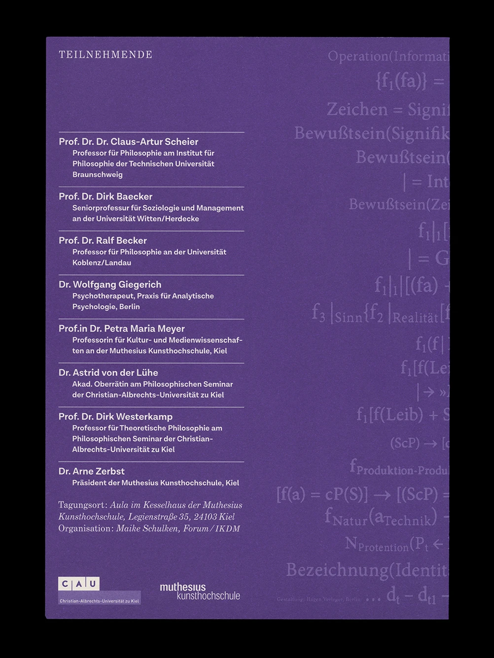  © Hagen Verleger | Book Design, Typography, Research