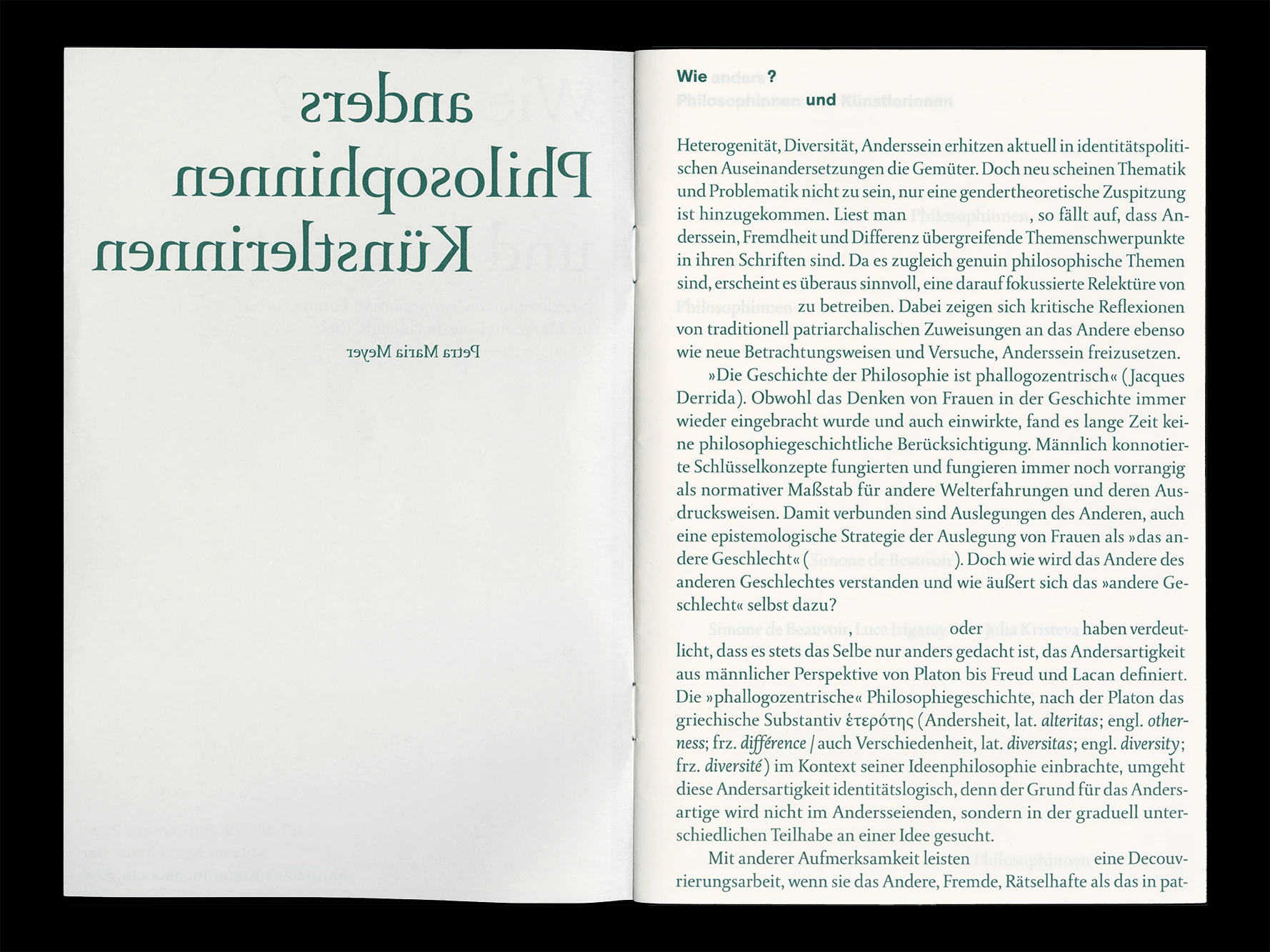  © Hagen Verleger | Book Design, Typography, Research